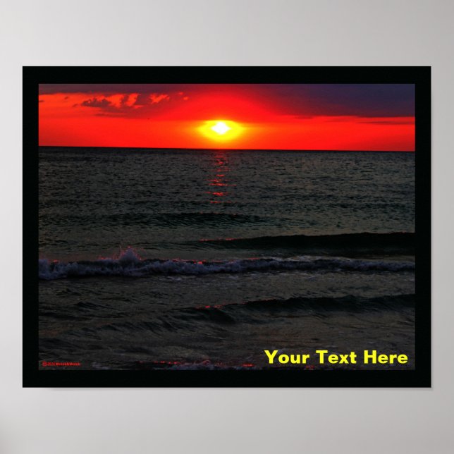 Florida Sunset Poster (Vorne)