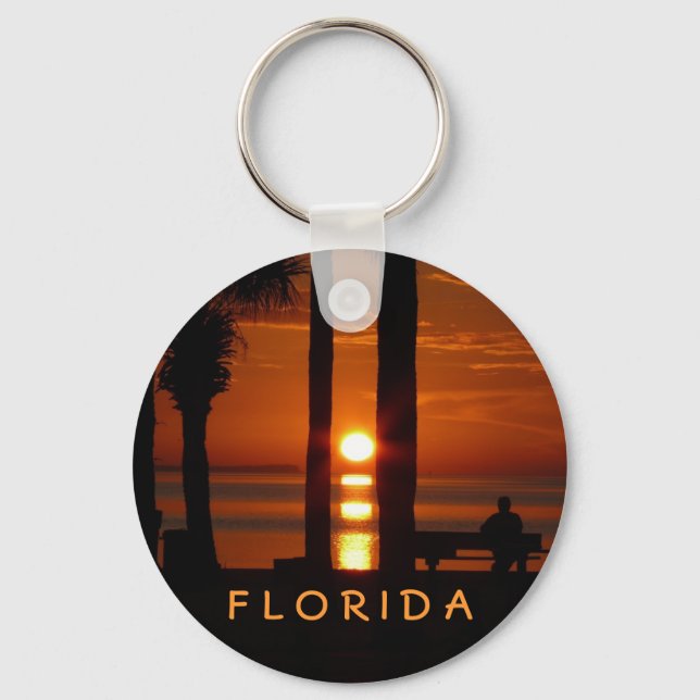 Florida Sunset Schlüsselanhänger (Vorderseite)