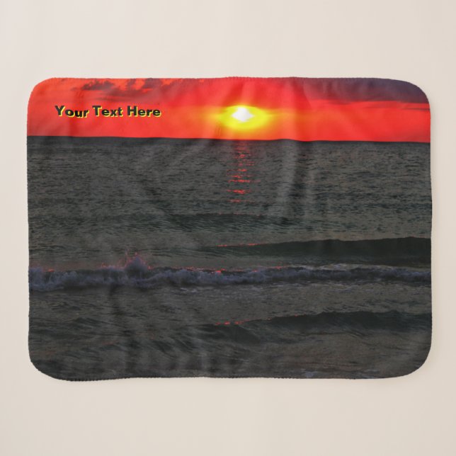 Florida Sunset Sherpadecke (Vorderseite (Horizontal))