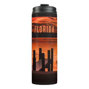 Florida Sunset Thermal Tumbler Thermosbecher