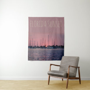 Florida Sunset Wandteppich