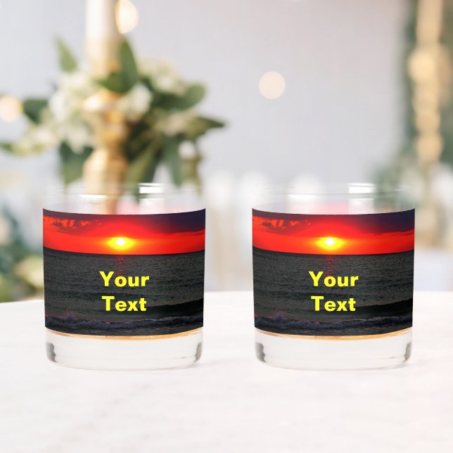 Florida Sunset Whiskyglas (Insitu (Hochzeit))