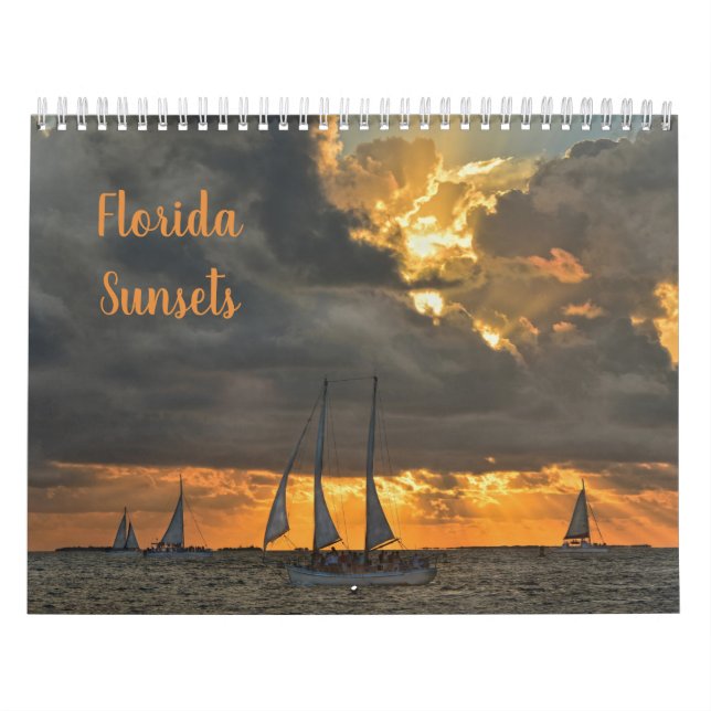 Florida Sunsets Kalender (Titelbild)