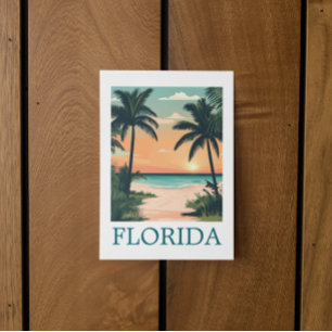 Florida Sunshine State – Tropisches Strandparadies Postkarte
