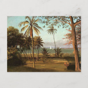 Florida-Szene, Kunstmalerei, Postkarte