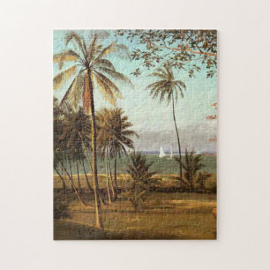 Florida-Szene, Kunstmalerei, Puzzle