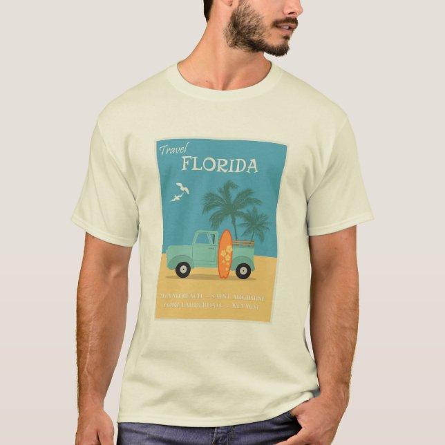 Florida: T - Shirt für Reisen (Vorderseite)