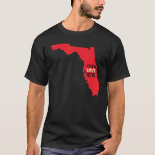 Florida Teacher Teach Liebe Inspiriert T-Shirt