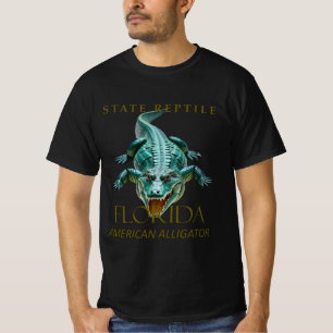 Florida-Territorium Amerikanischer Alligator T-Shirt