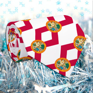 Florida Ties, fashion USA, Florida Flag business Krawatte