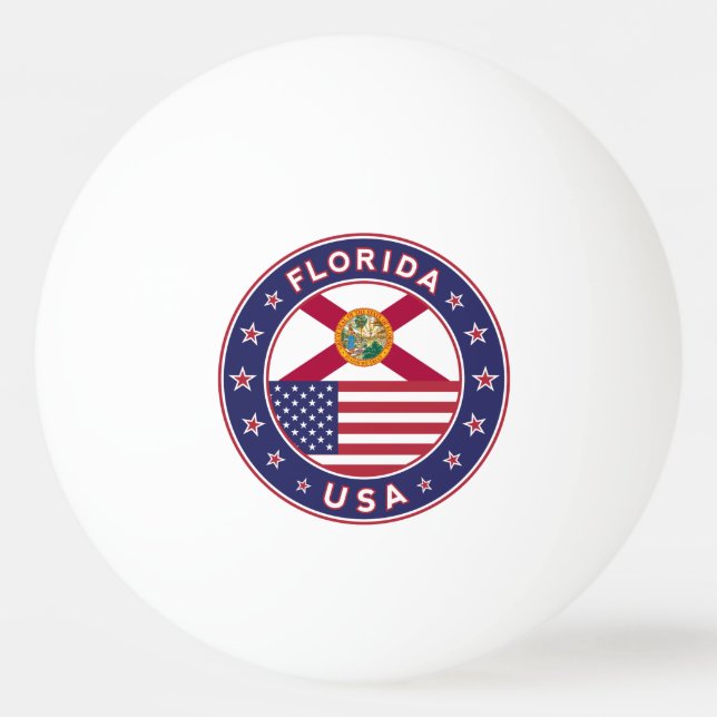 Florida Tischtennisball (Vorderseite)
