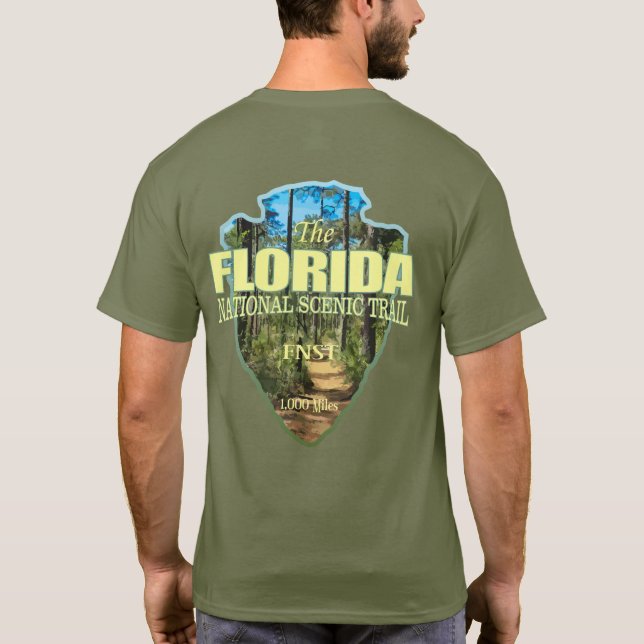Florida Trail (Pfeilspitzen) T-Shirt (Rückseite)