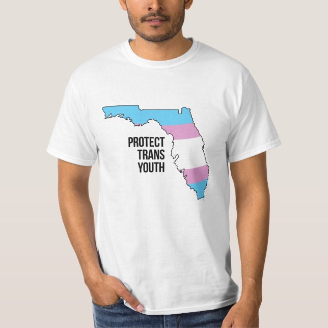 Florida Trans Jugend schützen T-Shirt (Vorderseite)