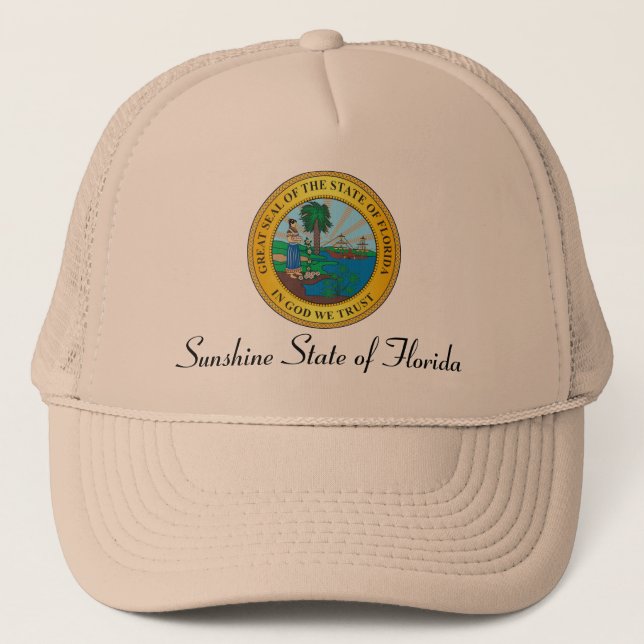 Florida Truckerkappe (Vorderseite)