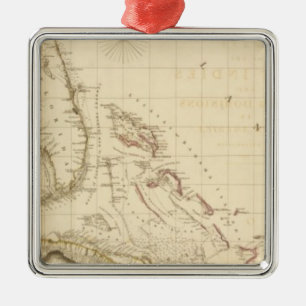 Florida und Antillen Ornament Aus Metall