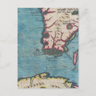 Florida und Kuba Postkarte