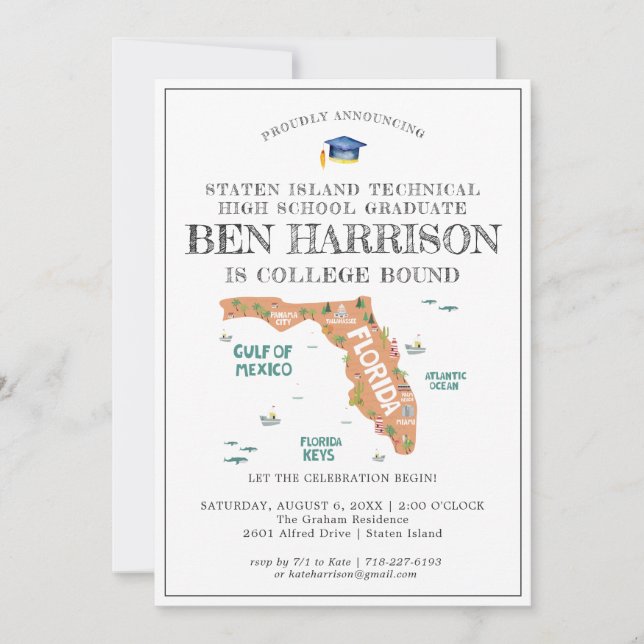 Florida | Uni Bound Graduation Party (Vorderseite)