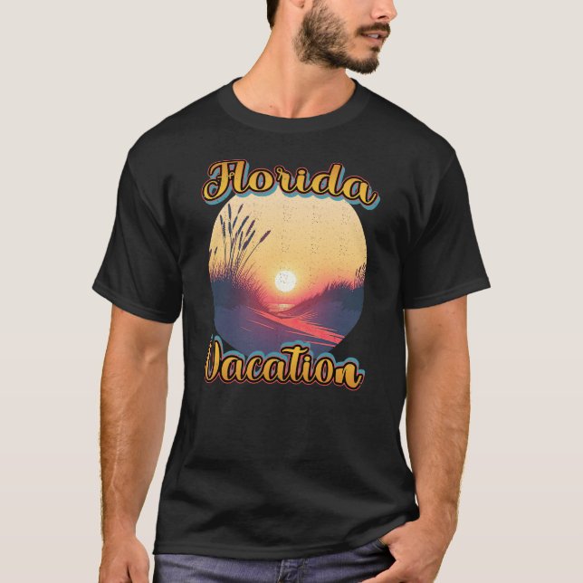 Florida Urlaub T-Shirt (Vorderseite)