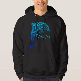 Florida Urlaub Vintage Retro Delfin Hoodie