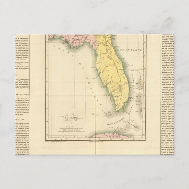 Florida US Postkarte (Vorderseite)