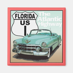 Florida US Route 1 - Atlantische Autobahn Magnet