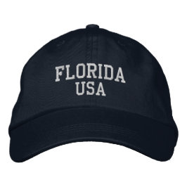 Florida USA bestickt BaseballHat Bestickte Baseballkappe