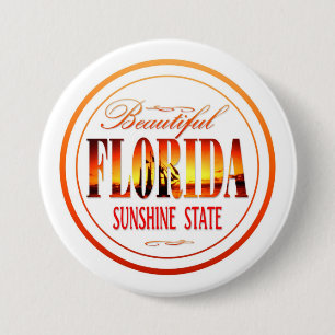 Florida USA Button
