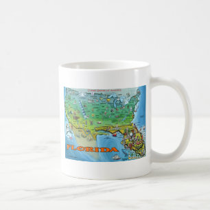Florida USA Karte Tasse