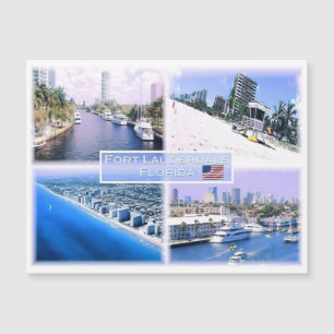 Florida - USA - Mosaik - Magnetkarte
