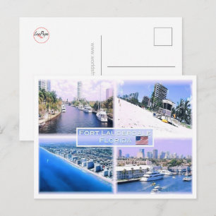 Florida - USA - Mosaik - Postkarte