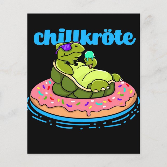 Florida Vacation | Vintages Retro-Meer | Schildkrö Flyer (Vorne)