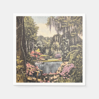 Florida Vintag Napkin Serviette
