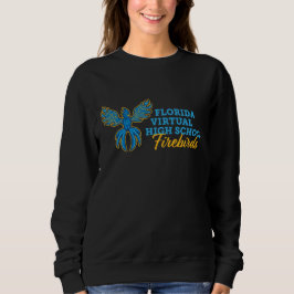 Florida Virtual High School Feuervögel, schwarz Sweatshirt