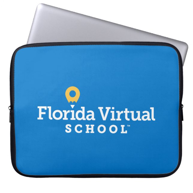 Florida Virtual School Laptop Sleeve, Royal Laptopschutzhülle (Vorderseite)