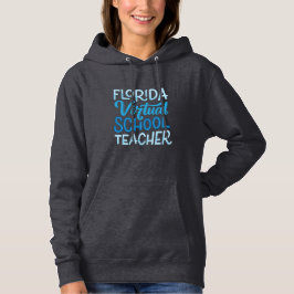 Florida Virtual School Lehrer Charcoal Gray Hoodie