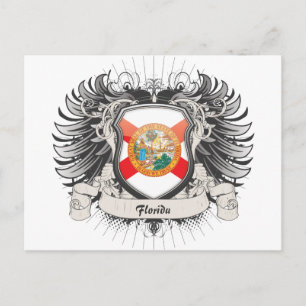 Florida Wappen Postkarte