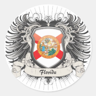 Florida Wappen Runder Aufkleber