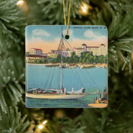Florida-Wasserfront in St. Petersburg Keramikornament