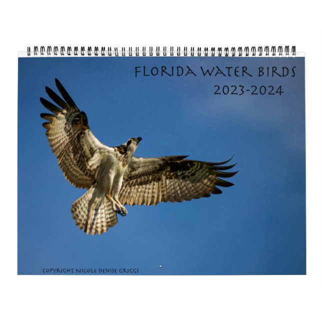 Florida Water Birds Calendar 2023-2024 Kalender (Titelbild)