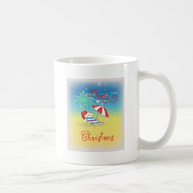 Florida-Weihnachten Feiertag-Wunderlich Kaffeetasse (Rechts)