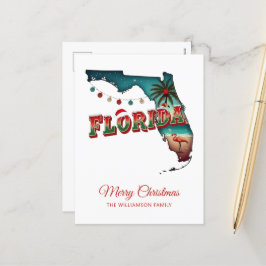 Florida Weihnachts-Staat Karte Beschreibung Holida
