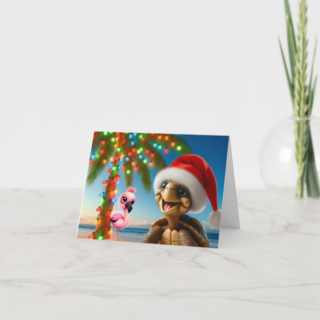 FLORIDA WEIHNACHTSKARTE DANKESKARTE (Vorderseite)