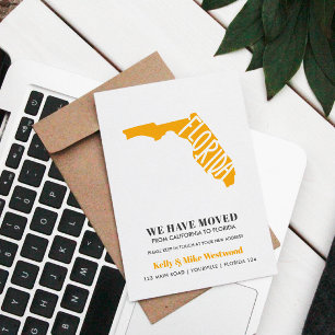 FLORIDA Wir haben neue Adresse Neue Zuhause versch Postkarte