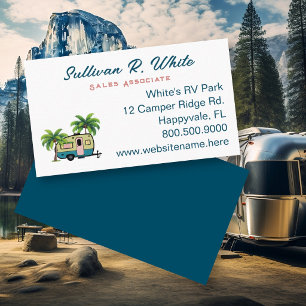 Florida Wohnmobil Verkauf Camping Reisewagen Visitenkarte