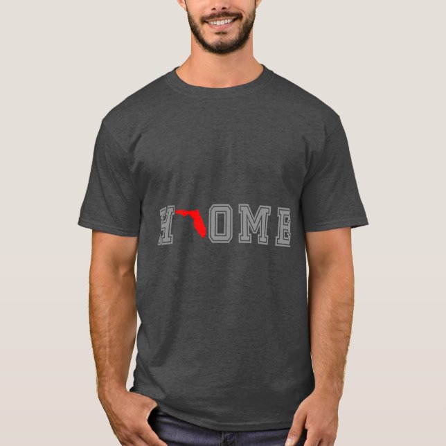 Florida Zuhause Florida Girda T-Shirt (Vorderseite)