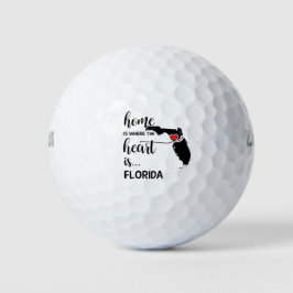 Florida Zuhause ist das Herz Golfball