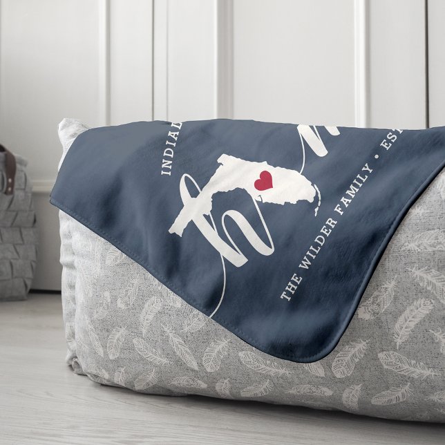 Florida Zuhause Staat Personalisiert Sherpadecke (Von Creator hochgeladen)