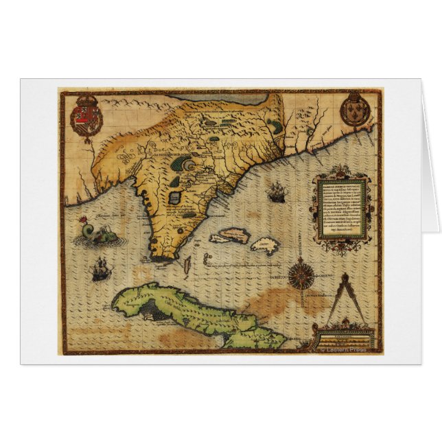 FloridaPanoramakarte Florida (Vorderseite (Horizontal))