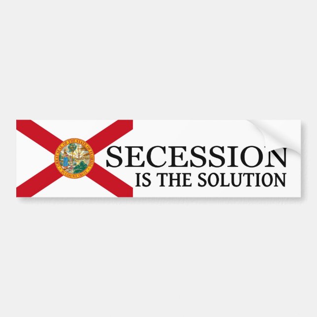 Floridasecessions-Autoaufkleber Autoaufkleber (Vorne)