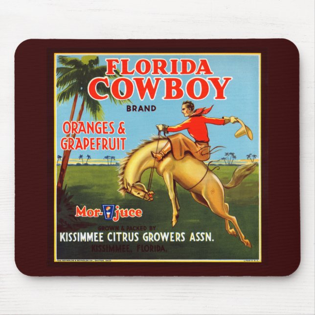 Floriday Cowboy Mousepad (Vorne)